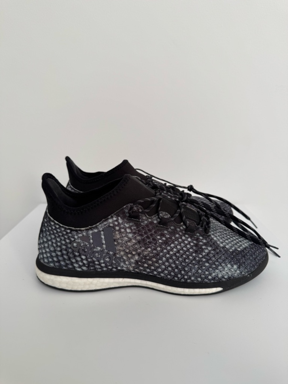 Adidas X 16.1 Street Viper Pack Boost Black Sneakers, Men's Size 10